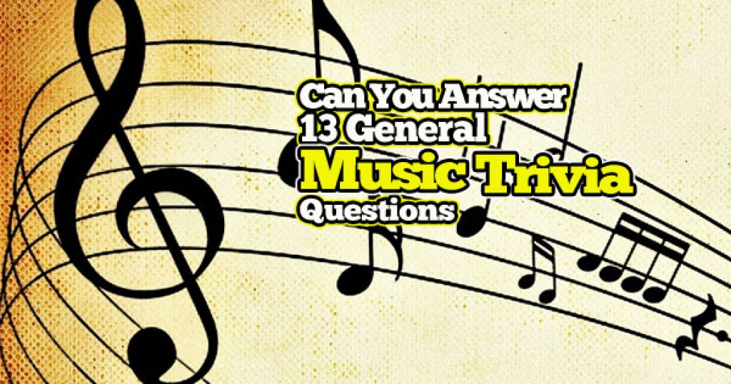 quizwow - Can You Answer 13 General Music Trivia Questions?