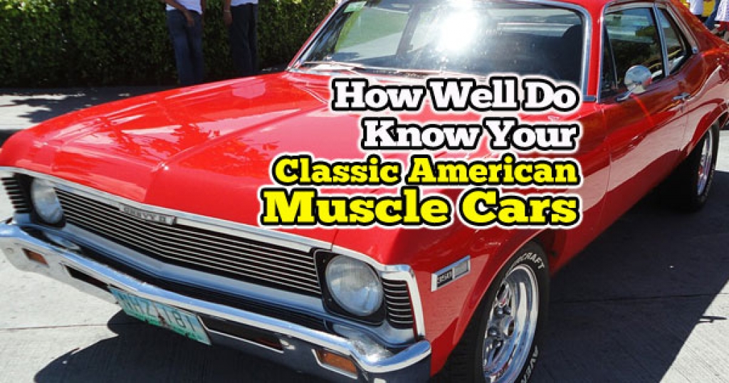 QUIZWOW Can You Name These Classic American Muscle Cars?